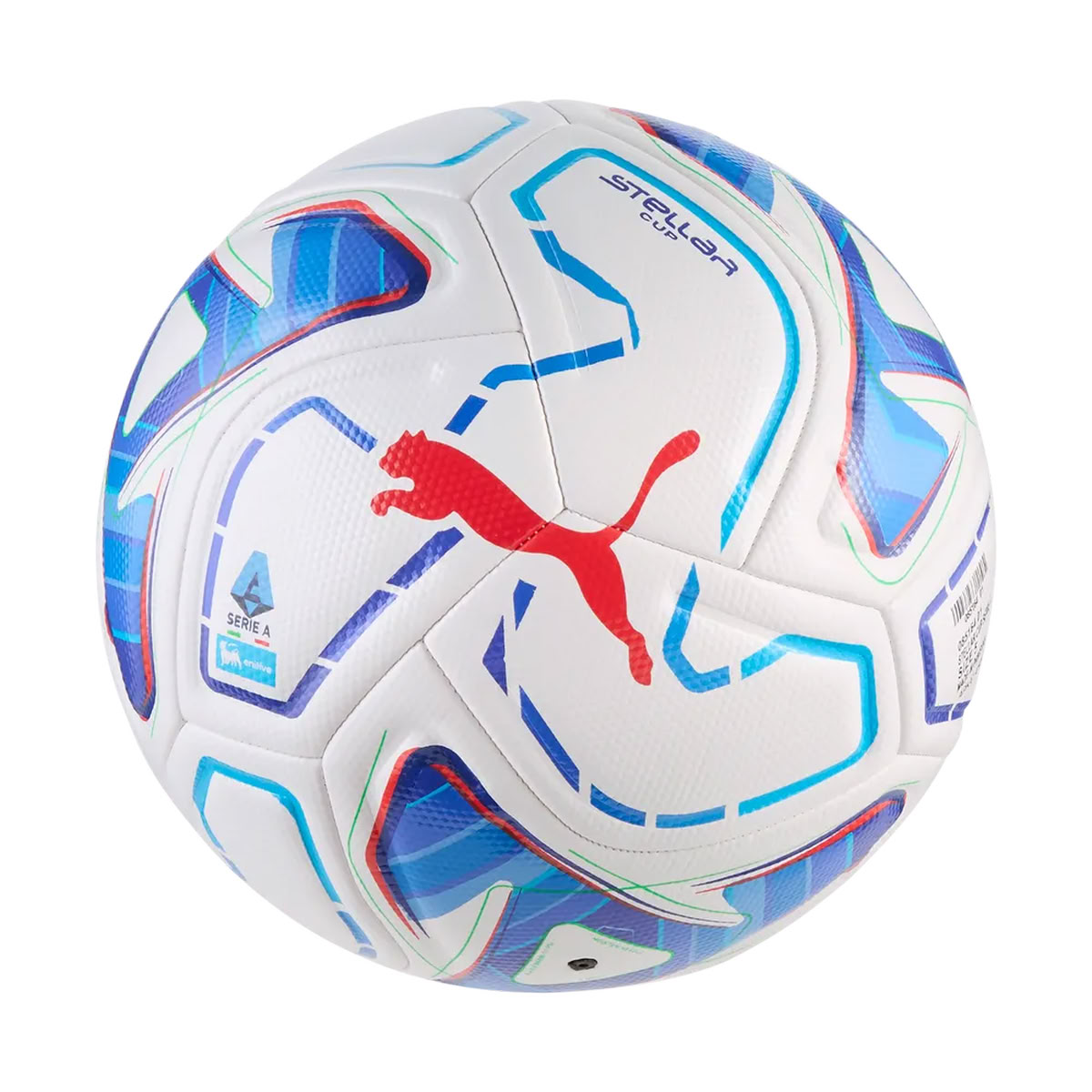PUMA PALLONE STELLAR CUP SERIE A WHITE/MULTICOLOR
