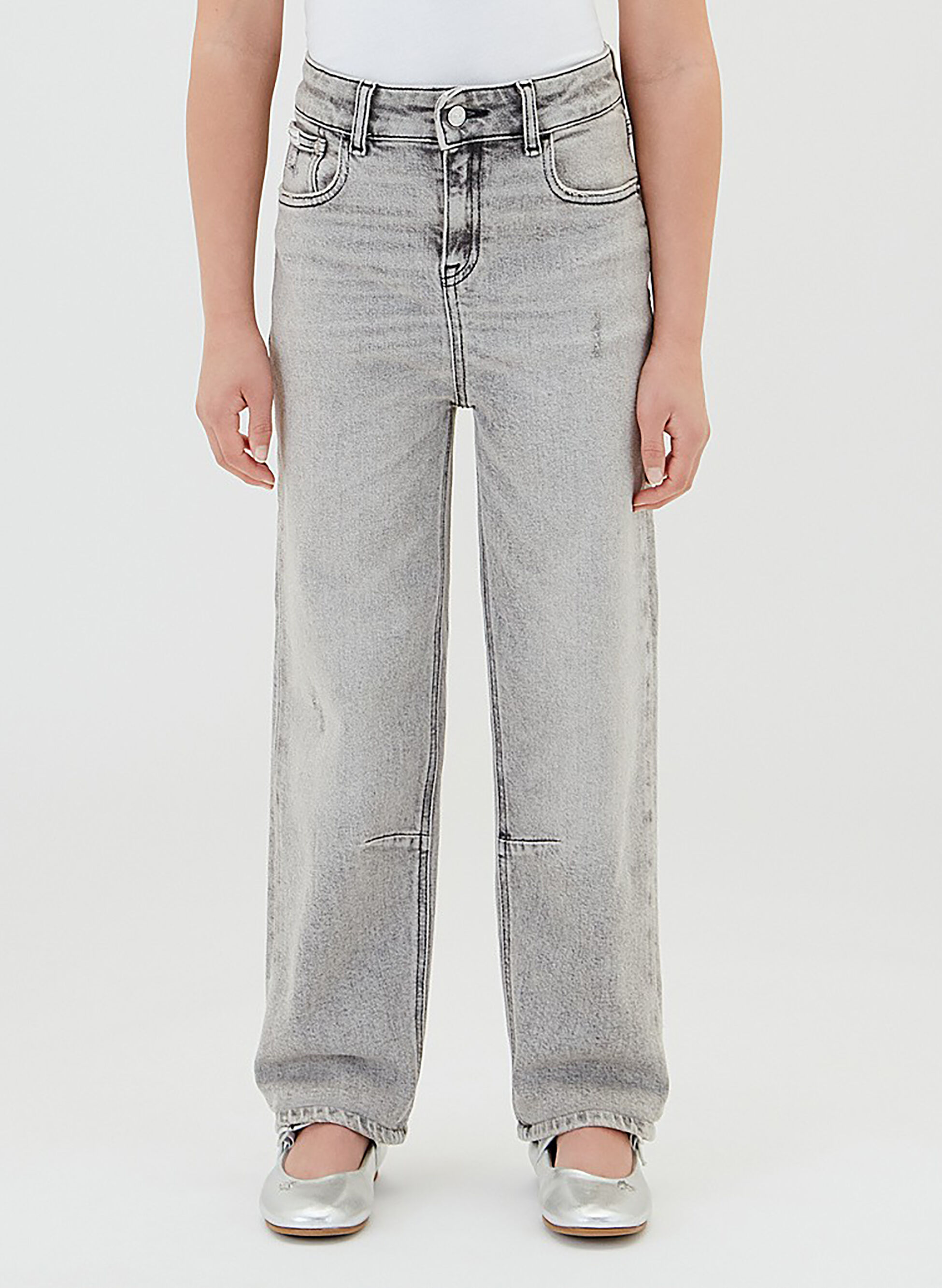 JEANS BARREL RAGAZZA