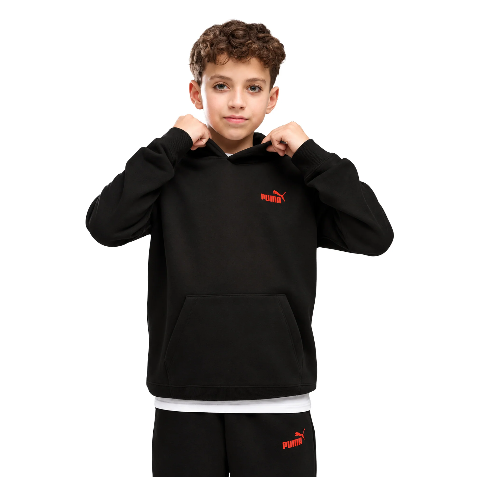 PUMA ESS LOGO LAB HOODIE JR
