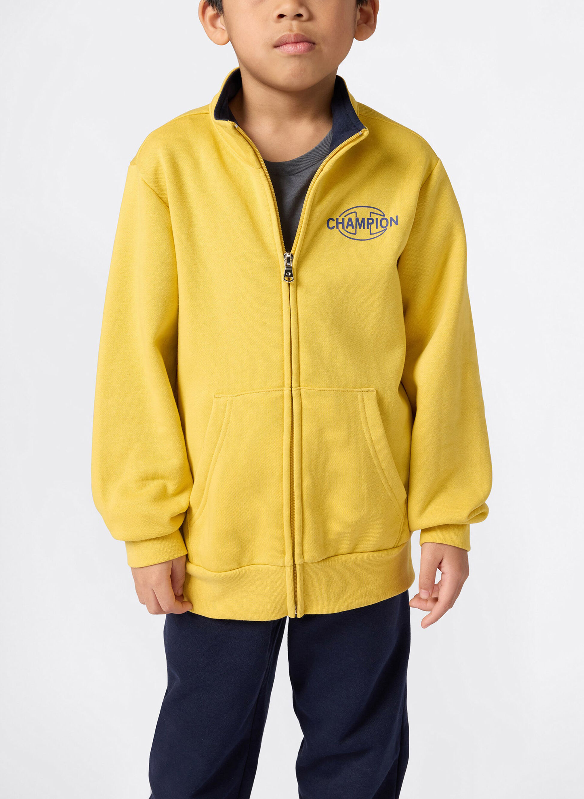 TUTA CON ZIP INTERA INTERNO FELPATO — Sport85