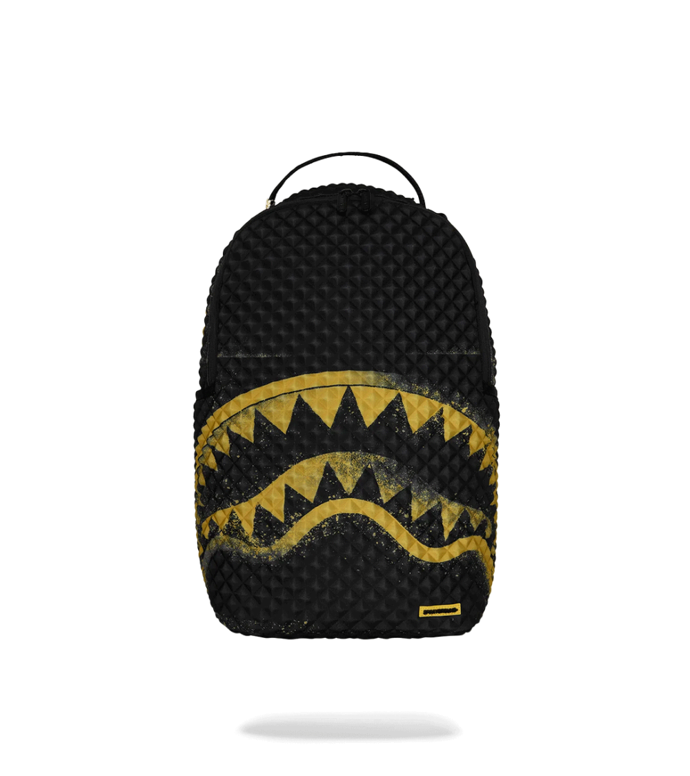 ZAINO SPRAYGROUND PYRAMID STENCIL SHARK NERO UNISEX