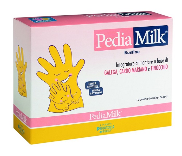 PEDIA MILK INTEGRATORE ALLATTAMENTO 16 BUSTINE