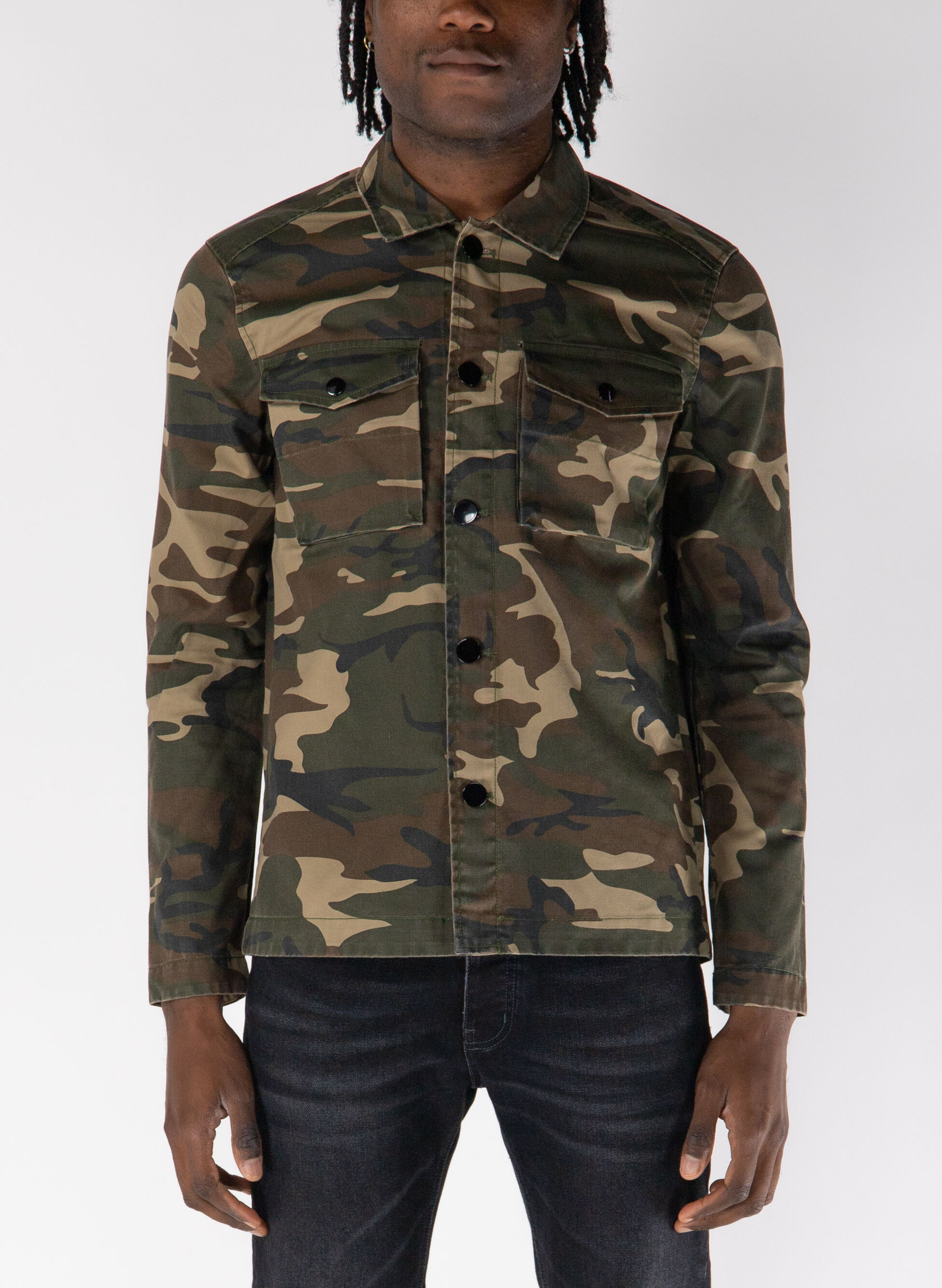CAMICIA OVERSHIRT CAMOUFLAGE