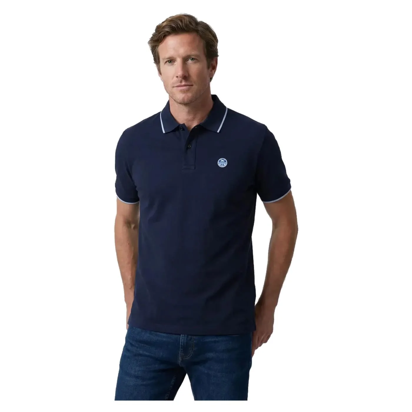 NORTH SAILS POLO MANICHE CORTE