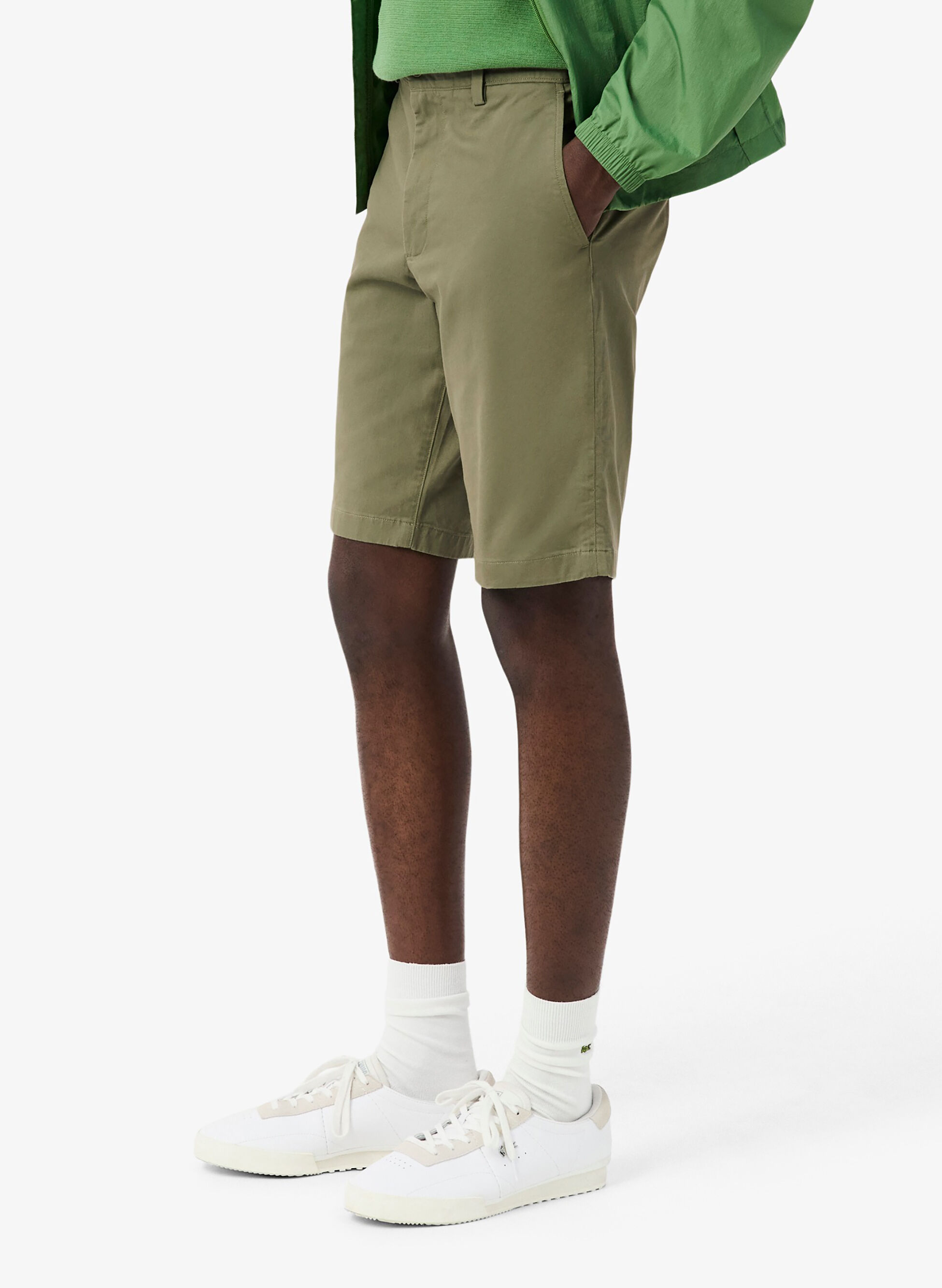 BERMUDA CHINO IN TWILL ELASTICIZZATO
