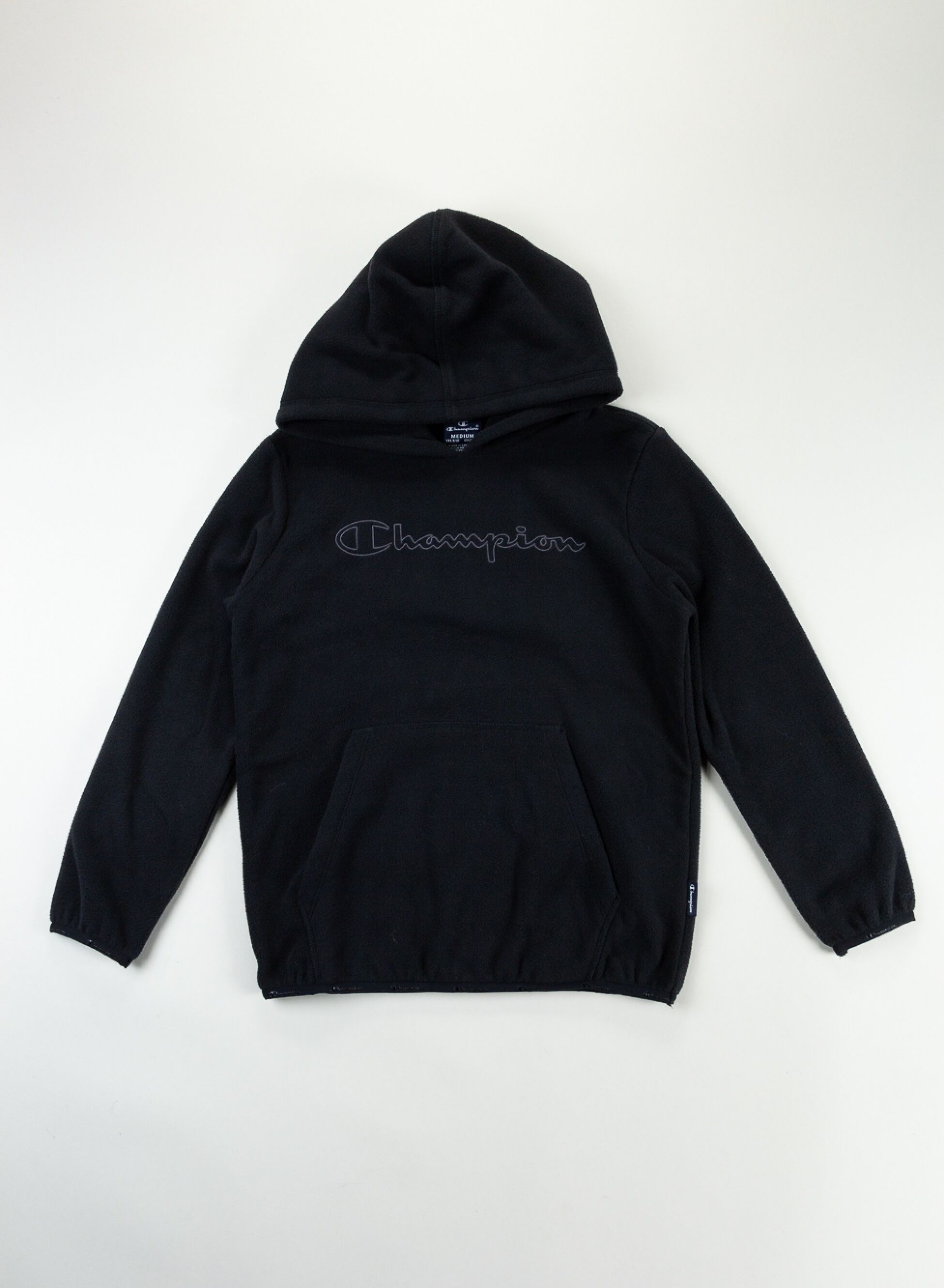 FELPA PILE CON CAPPUCCIO BIG LOGO