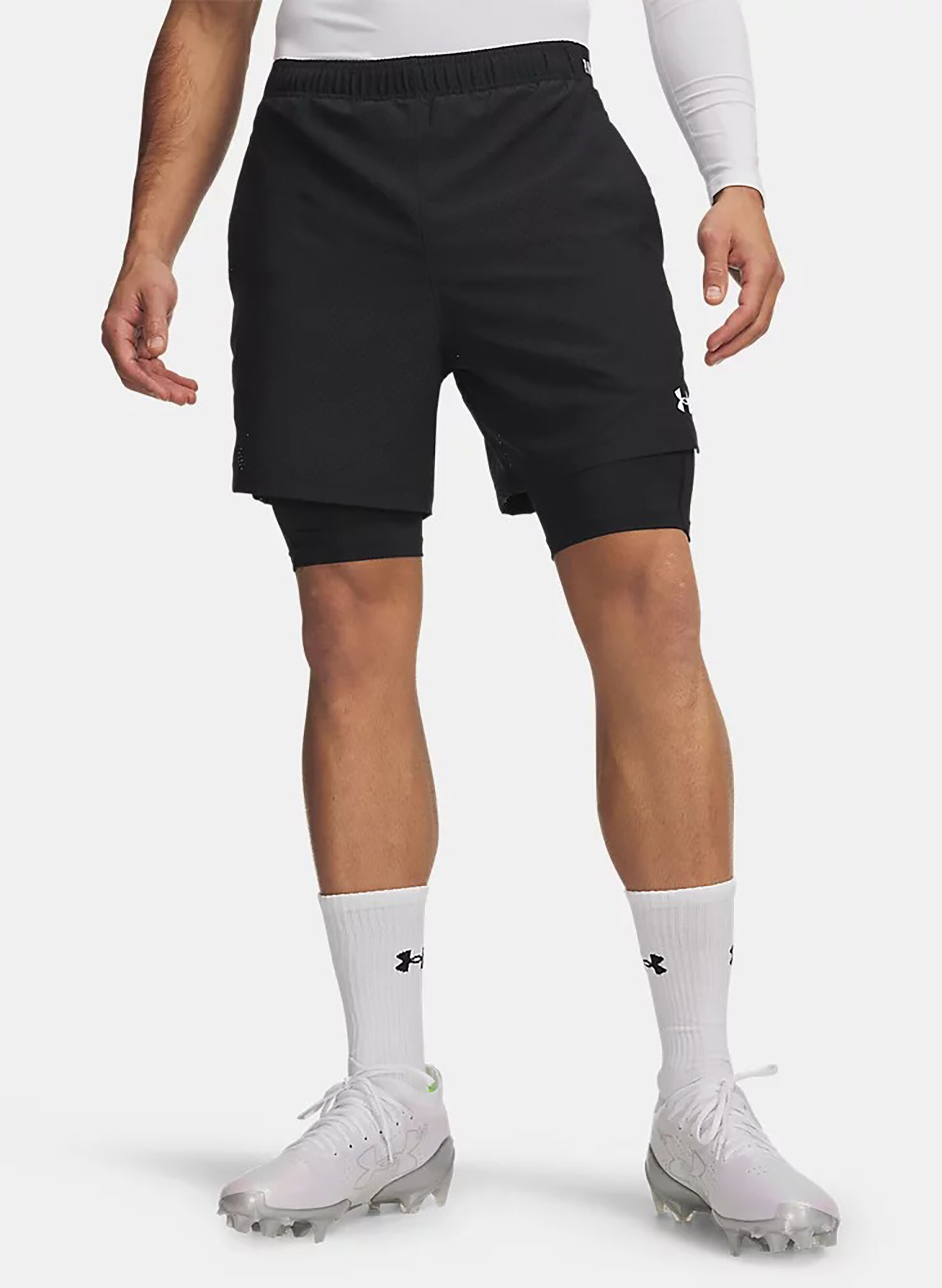 SHORT VANISH WOVEN 2IN1 BLK