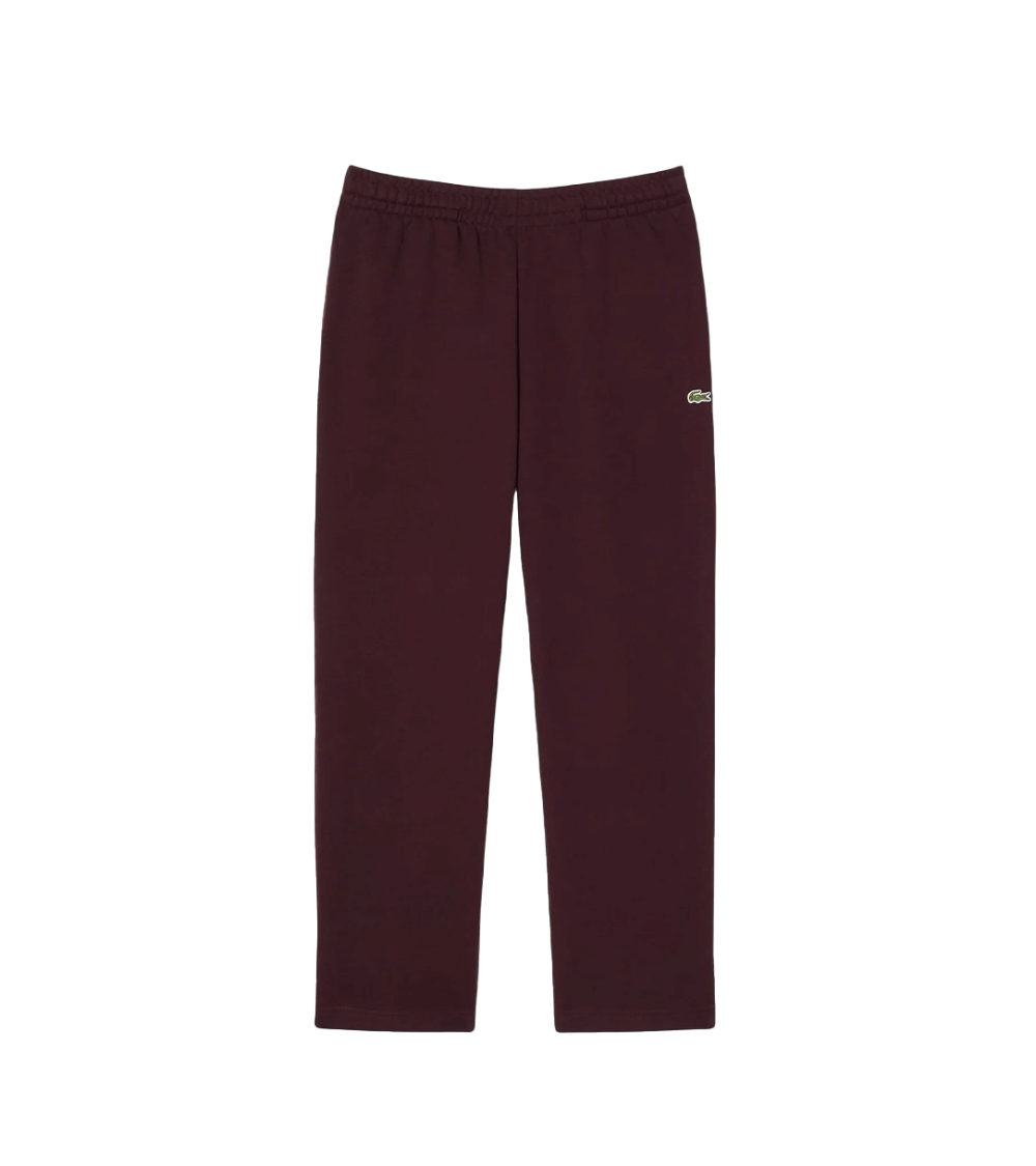 TRACKSUIT TROUSERS LACOSTE BORDEAUX MAN