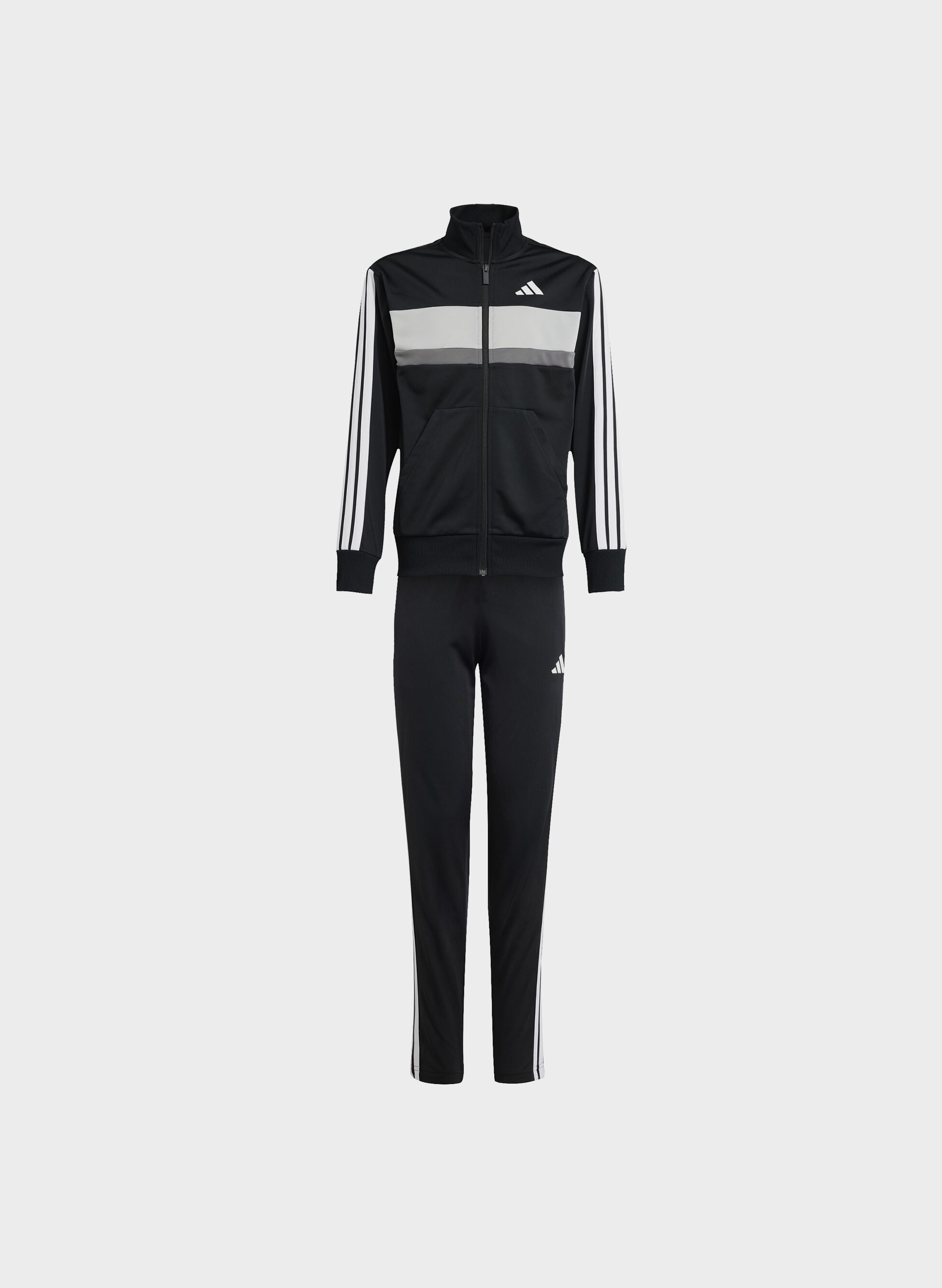 TUTA FULL ZIP SEASONAL ESSENTIALS TIBERIO 3-STRIPES TRICOT JUNIOR