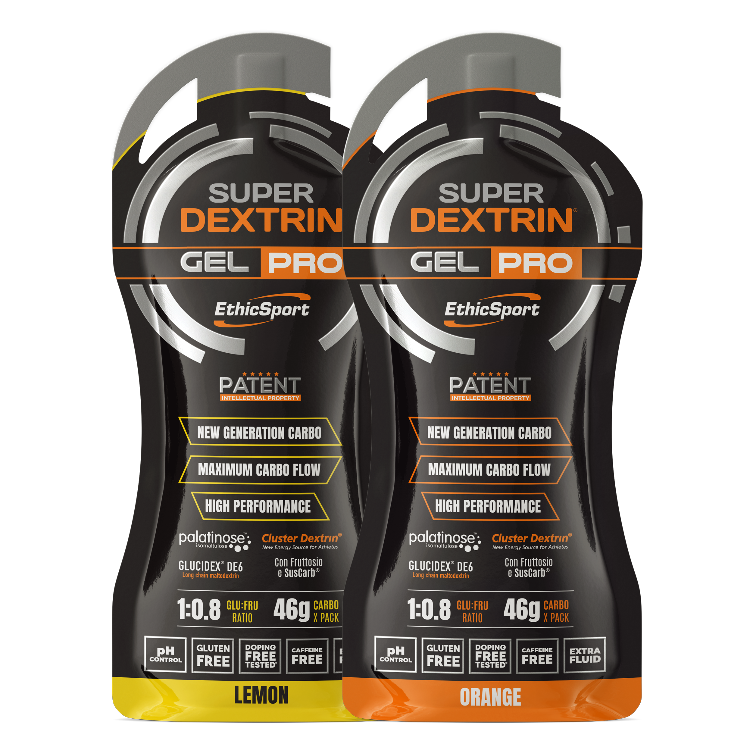 SUPER DEXTRIN GEL PRO - 15 PACK ARANCIO